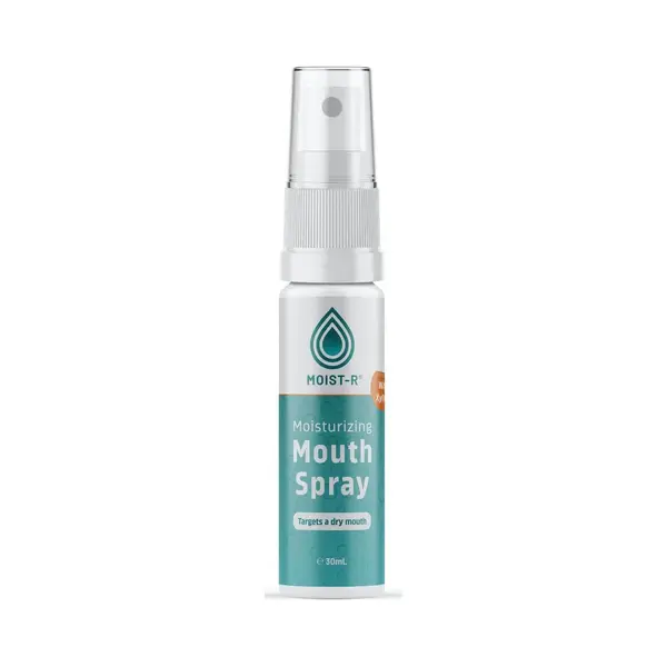 Moist-R Feuchtigkeitsspendendes Mundspray – Entlastung Des Trockenen Mundes – Speichelfluss – Frischer Atem – Mit Xylit Und Natürlichem thumbnail