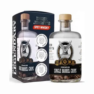 Deer Jimmy's Diy Whisky Gift Set For Men | Whisky Diy Wood Chips Set Scotch Whisky Building Kit | Gift For Whiskey Lovers | Trial Set (Whiskey) |