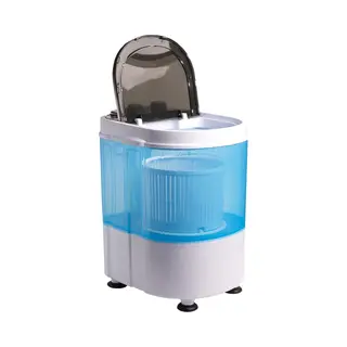 Nexxt Mini Wasmachine Met Centrifuge En Bovenlader - Tot 3KG Wasgoed – Snelprogramma, 15 Minuten – Energiezuinig – Handig Voor De Camping –