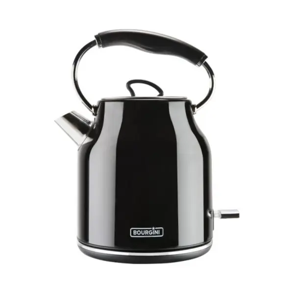 Bourgini Deluxe Wasserkocher 1,7 L 2200 W Schwarz thumbnail