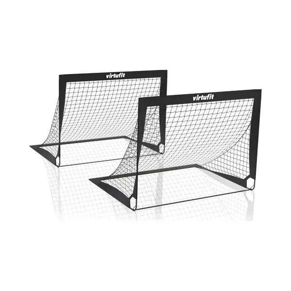 VirtuFit Pop-Up Voetbaldoelen Set - Voetbalgoals - 120 X 90 Cm thumbnail