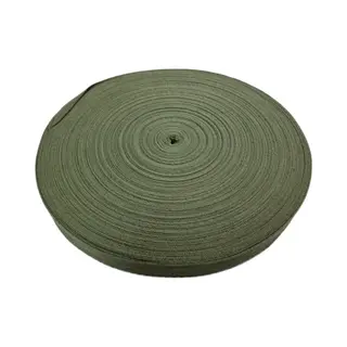 Keperband Katoen 20mm Kaki-groen 50 Meter