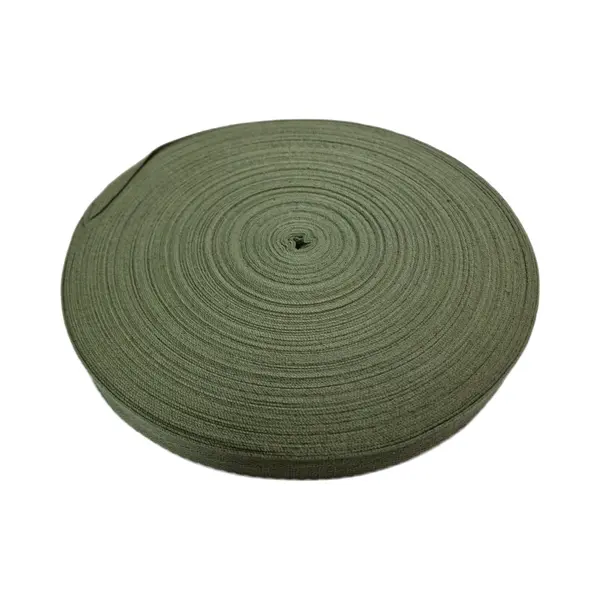 Keperband Katoen 20mm Kaki-groen 50 Meter thumbnail