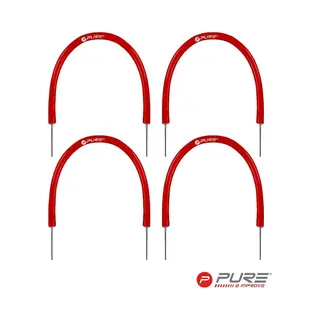 Pure2Improve Putting Arch Set Of 4 In Red