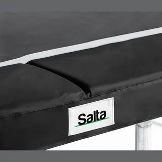 Salta - Trampolin Schutzrand Premium Black Edition – Randabdeckung – Federabdeckung – 214x153, 305x214, 396x244 Cm - Schwarz (396 X 244 Cm)