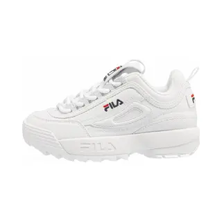 Fila Unisex Kinder Disruptor Teens Sneaker, White, 39 Eu