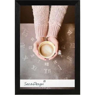 SecaDesign Nervi Fotolijst Hout - Fotomaat 20x30 Cm - Zwart