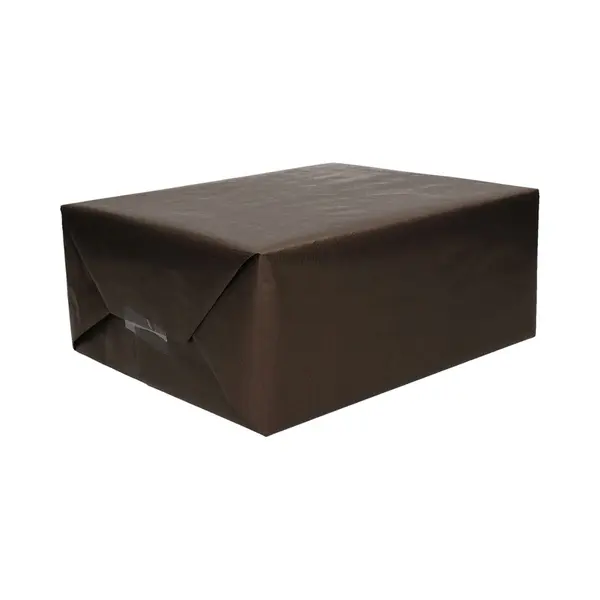 Shoppartners Rollen Kraft Inpakpapier - Zwart - 200 X 70 Cm - Kadopapier / Cadeaupapier / Boeken Kaften thumbnail