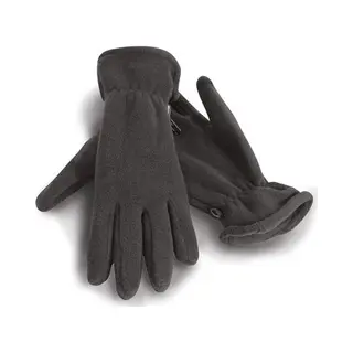 Result Grijze Warme Fleece Handschoenen Voor Volwassenen L