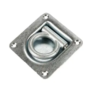 Bakker Trailer Parts Btp - Sjoroog / Dek-ring - Enkel Met Veer - 100 X 95 Mm - 4 Stuks