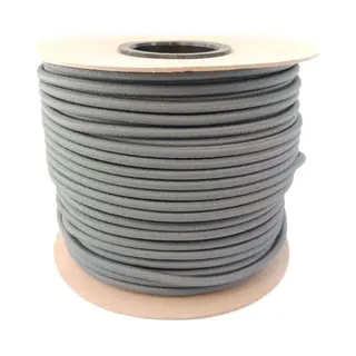 Abc-Led Elastiek Koord 8mm - Professionele Kwaliteit - Grijs - Per Meter