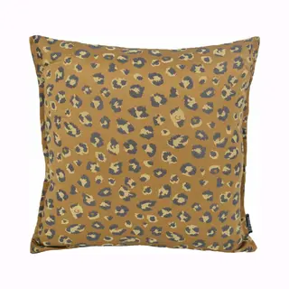 Gek op Kussens! Jacquard Leopard Gold/Brown Kussenhoes | 45 X 45 Cm | Polyester
