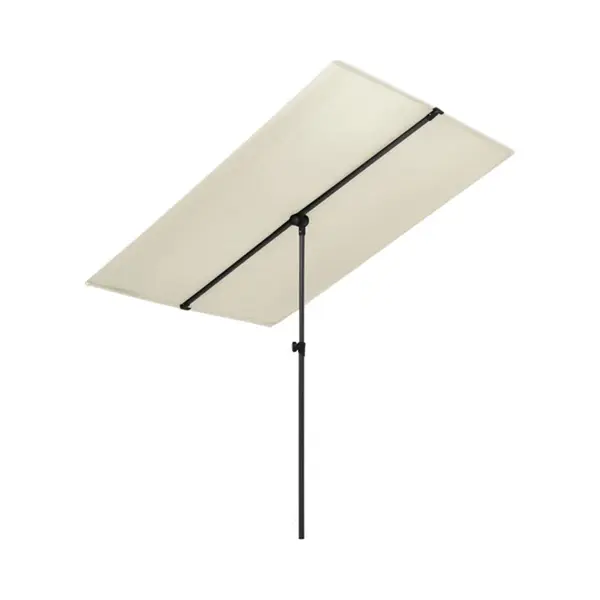 VidaXL Sonnenschirm Mit Aluminium-Mast Höhenverstellbar Drehbar Ampelschirm Gartenschirm Marktschirm Strandschirm Schirm Sonnenschutz 180x110cm thumbnail