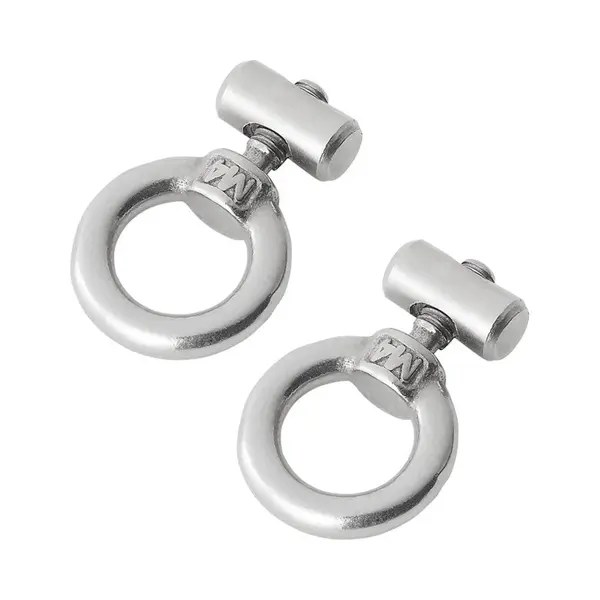ProPlus Eindstop Voor Tentrail - Rvs - Ø 6-9 Mm - Set Van 2 thumbnail