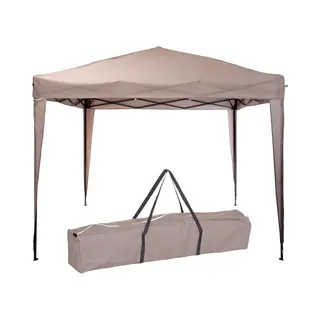 Pro Garden ProGarden - Partytent - Easy-Up - 300x300x245 - Cm - Taupe