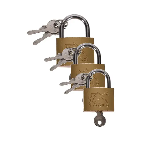 Eurocatch Outdoor Hangslotset - 3 Stuks - Goud thumbnail