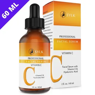 Sylk Vitamine C Serum & Hyaluronzuur Serum | Anti Aging | Anti Rimpel | Gezicht Serum | Gezichtsverzorging | 60 Ml