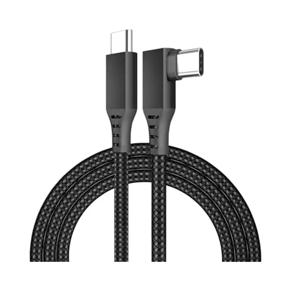 Mmobiel Vr Link Kabel Usb-C Zu Usb-C Für Meta Quest 3S / 3/2 / Pro, Pico 4 Ultra / 4 Und Pc/Steam Vr 90 Grad Typ-C Nylon Geflochtenes Kabel Für Vr thumbnail