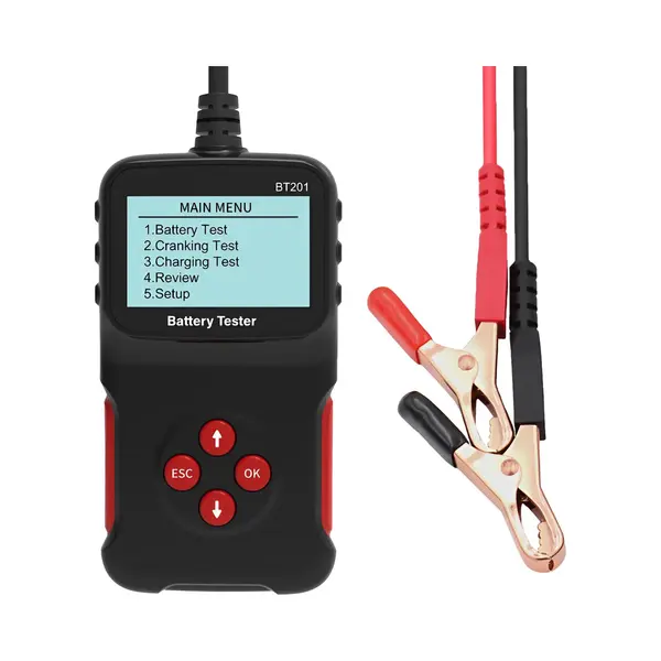 Autobatterie Tester Von Mmobiel – 12V Digitaler Autobatterie Messgerät-Tester - Diagnosegerät – Kfz 100-2000 Cca Ladetest - Batteriezustand, thumbnail