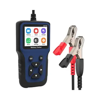 Car Battery Tester By Mmobiel – Upgraded 12V Digital Automative Batteries & Alternator Diagnostic Tool With Color Display - 100-2000 Cca Load Tester
