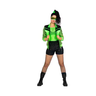 Wilbers & Wilbers 4098-80er / 90er Jahre Partyjacke Für Damen, Trainingsjacke Für Karneval