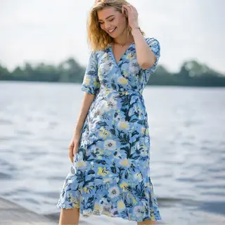 Hv Society - Dresses - Lightblue - L (40)