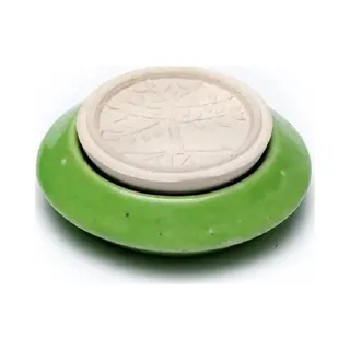 Yogi & Yogini naturals Geursteen Levensboom Met Donkergroene Basis (7, 5 Cm)
