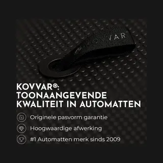 Kovvar Rubber Kofferbakmat Duogrip - Geschikt Voor Mg Hs - 2024-heden - Uitvoering, Hoge Laadvloer