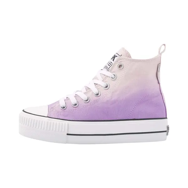 British Knights Kaya Mid Dames Sneakers Hoog - Lila - Maat 37 thumbnail