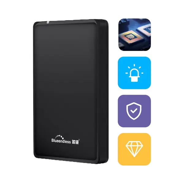 Voltano 750 Gb Compacte Externe Harde Schijf - Windows - Zwart - Usb 3.0 thumbnail