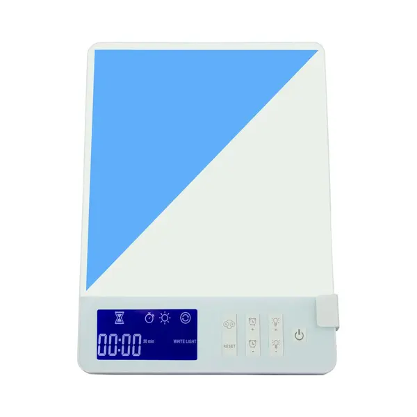 Liroma® Daglichtlamp - Blauw En Wit Licht - 10.000 Lux - Timer - Lichttherapie - Bureaulamp thumbnail