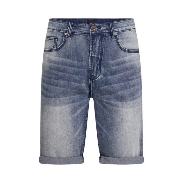 Mario Russo Denim Short Stw Used - Korte Spijkerbroek - Comfortabele Zomerbroek - Maat Xl thumbnail