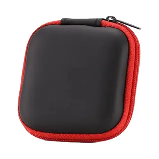 Oortjes Opberg Hoesje | Case | Etui | Organizer | Voor Het Opbergen Van Oordopjes En Laadkabels | Opbergen Van Sleutels | Usb | Rood