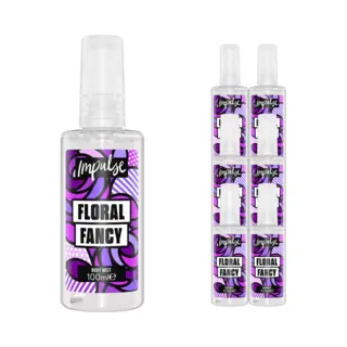 Impulse Floral Fancy Body Mist 6 X 100ml