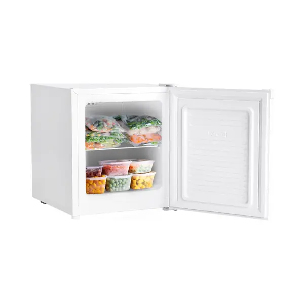 KitchenBrothers Mini Vriezer - 33L - Kleine Diepvrieskast - Vrijstaand - Compact - Wit thumbnail