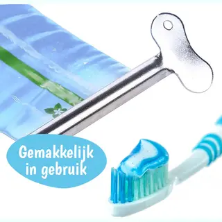 Tube Uitknijper - Metaal - Tandpasta Dispenser