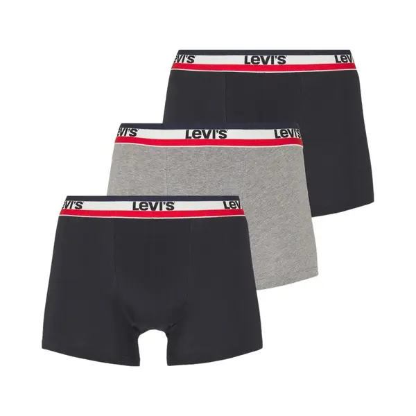 Levi's Basic Boxer Brief 3 Pack - Men's - Xl - Black thumbnail