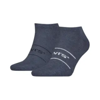 Levi's Low Cut Sports Socks 2 Pack - Men's - 35 - Blue