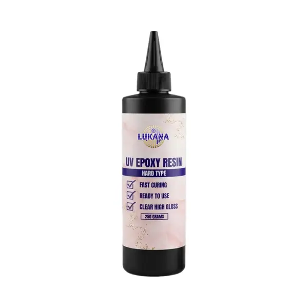 Lukana Uv Resin Epoxy Giethars - 250 Gram - Sieraden Maken - Transparant - Epoxy - Giethars - Gieten - Diy - Kant En Klaar - Alles In één - Zonder thumbnail