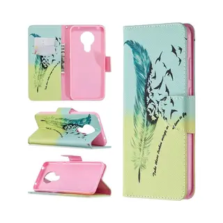 Telefoonhoesje Geschikt Voor, Nokia 5.3 Bookcase Hoesje - Veer