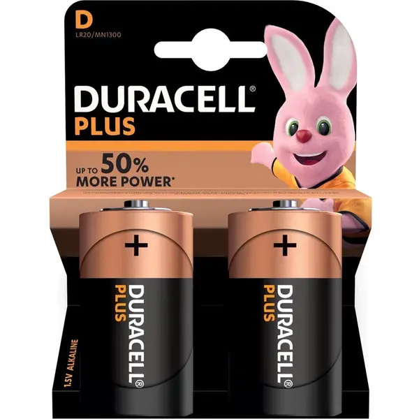Set Van 6x Duracell D Plus Batterijen 1.5 V - Alkaline - LR20 MN1300 - Batterijen Pack thumbnail