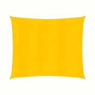 VidaXL Zonnezeil 160 G/m² 2x2 M Hdpe Geel