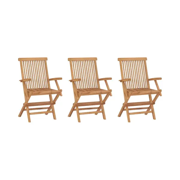 VidaXL 315444 outdoor chair Terrace Teak thumbnail