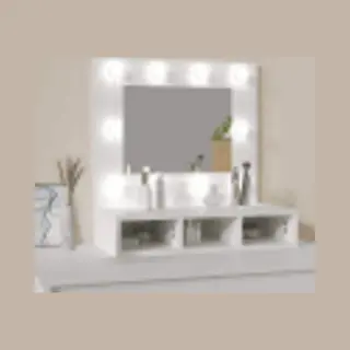 Spiegelschrank Mit Led Weiß 60x31, 5x62 Cm Vidaxl