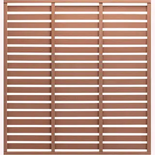 VidaXL - Schuttingpaneel - 180x180 - Cm - Hkc - Bruin
