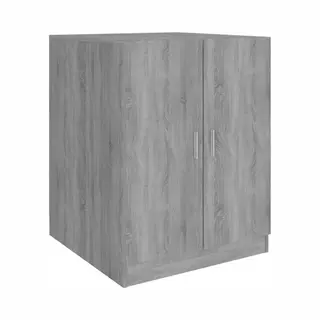Washing Machine Cabinet Grey Sonoma 71x71.5x91.5 Cm Vidaxl