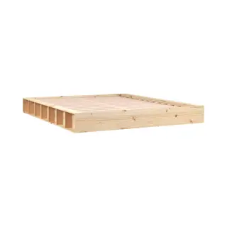 VidaXL Massivholzbett 160x200 Cm