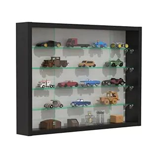 Vdd Staande Vitrine Hangende Vitrine - Glazen Planken 4, 5 Cm Diep