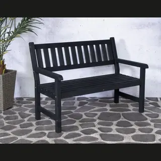 SenS-Line - Bordeaux 2-seater Black Fsc 100% - Zwart