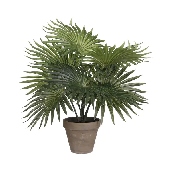 Mica Decorations Palm Kunstplant In Bloempot Stan - H40 XØ35 Cm - Groen thumbnail